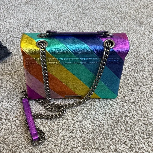 Kurt Geiger Multicolor Striped Crossbody Bag - Picture 4 of 5